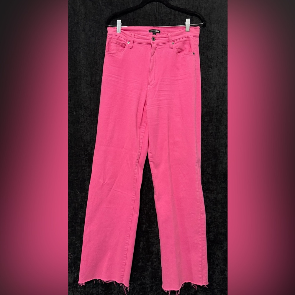 👖2/40 Jeans | Fashion Nova | Hot Pink Stretch Denim